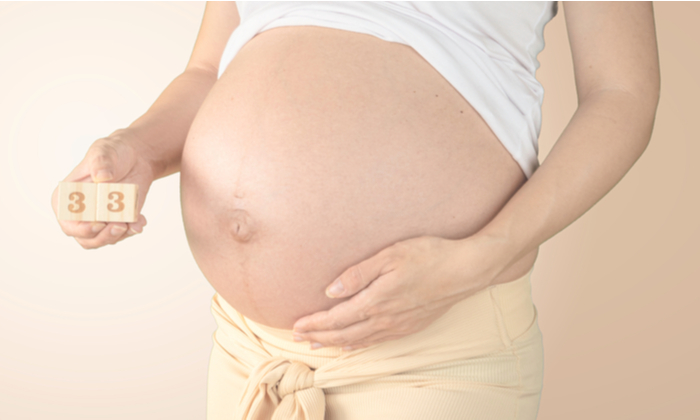 พัฒนาการทารกในครรภ์ สัปดาห์ที่ 33 และข้อควรระวังสำหรับคุณแม่