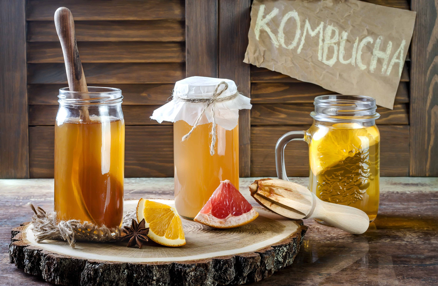 ชาคอมบูชา (Kombucha tea)