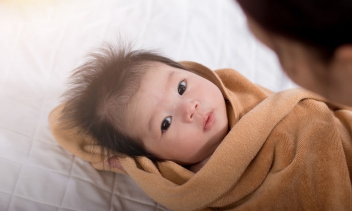 พัฒนาการเด็ก สัปดาห์ที่ 8 ของลูกน้อย