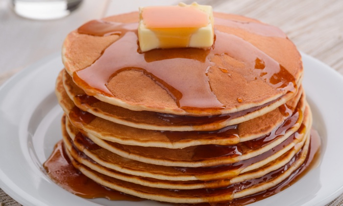 สูตรแพนเค้กราดน้ำผึ้ง หอมหวาน หนานุ่ม