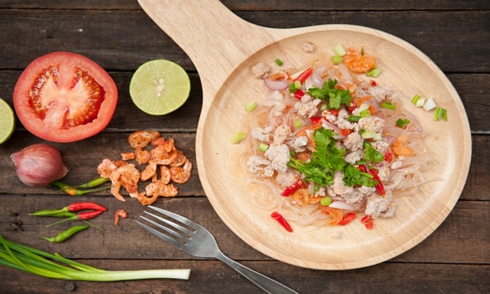 สูตรยำวุ้นเส้น เครื่องแน่น ๆ รสชาติแซ่บ แถมดีต่อสุขภาพ