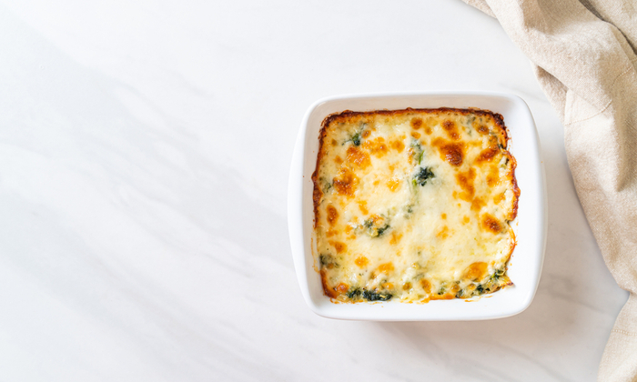 ประโยชน์ต่อสุขภาพของ ผักโขมอบชีส