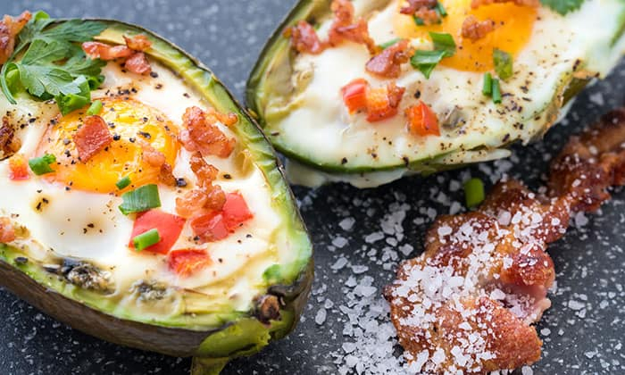 สูตรไข่อบอะโวคาโด