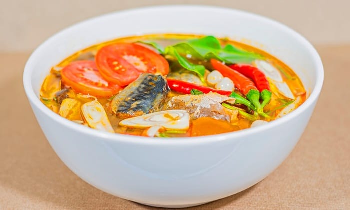 สูตรต้มยำปลากระป๋อง