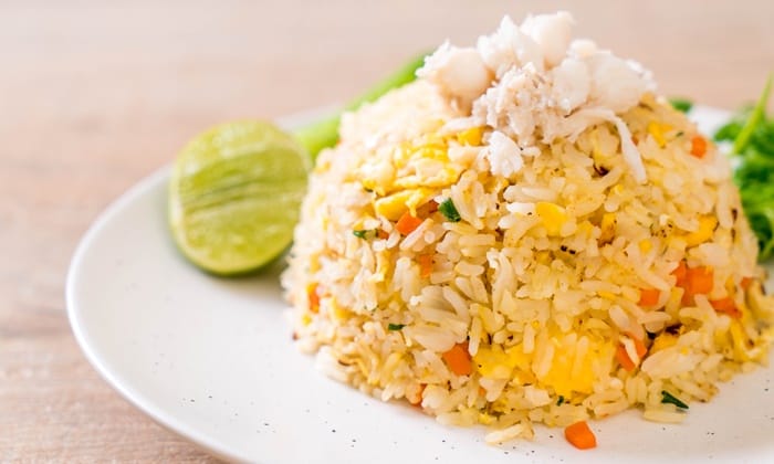 สูตรข้าวผัดมันปู