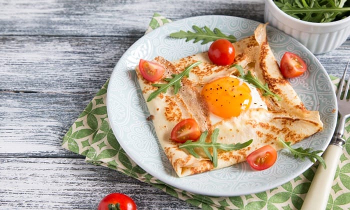 สูตรเครปไข่ดาว