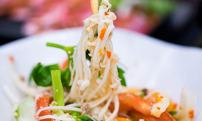 สูตรยำเห็ดเข็มทอง