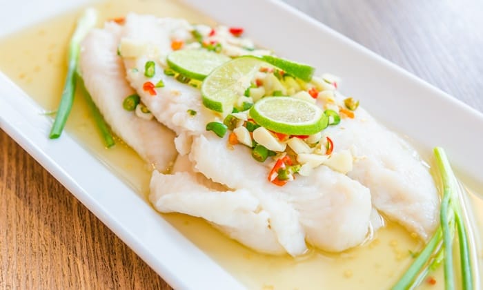 สูตรปลาดอร์รี่นึ่งมะนาว