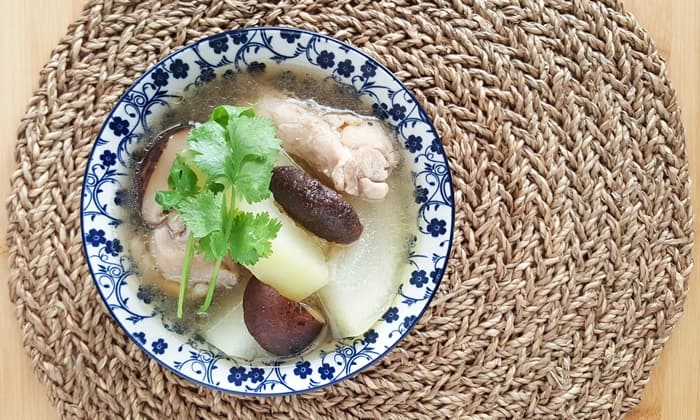 สูตรไก่ตุ๋นฟักมะนาวดอง