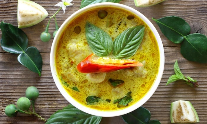 สูตรแกงเขียวหวานลูกชิ้นปลากราย