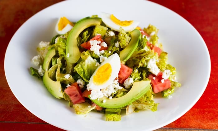 สูตรสลัดอะโวคาโดไข่ต้ม