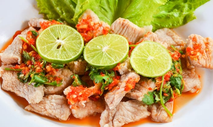 สูตรหมูมะนาว