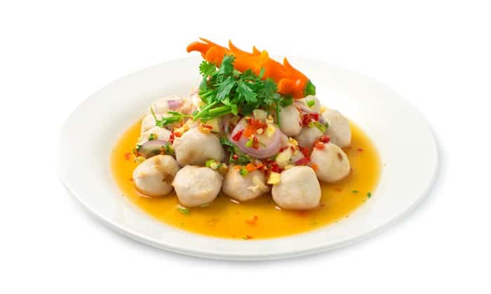 สูตรยำลูกชิ้นนึ่ง