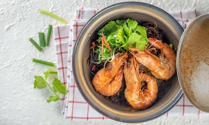สูตรกุ้งอบวุ้นเส้น