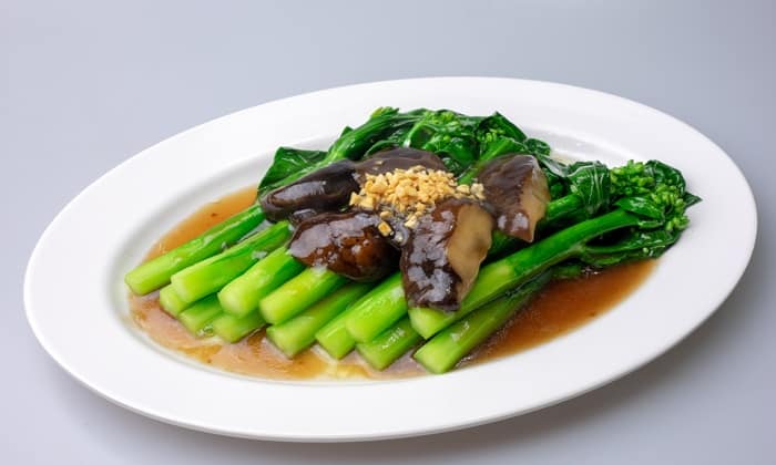 สูตรคะน้าราดน้ำมันหอย