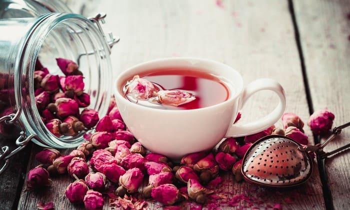 ประโยชน์ของชากุหลาบ และวิธีการทำ