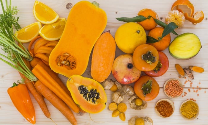 สารเบตาแคโรทีน สารอาหารสีส้มในผักและผลไม้ให้ประโยชน์อะไรกับเราบ้าง