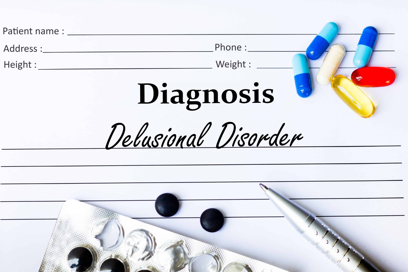 โรคหลงผิด (Delusional Disorder) อาการทางจิต ที่ผู้ป่วยมักมีอาการชอบคิดไปเอง