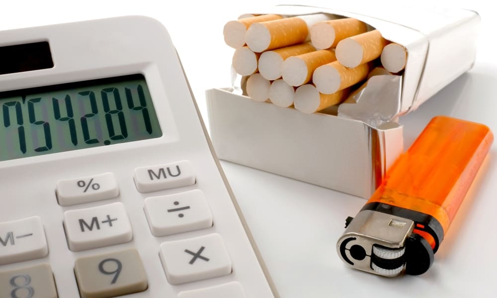 คำนวณค่าบุหรี่ (Smoking Cost Calculator)
