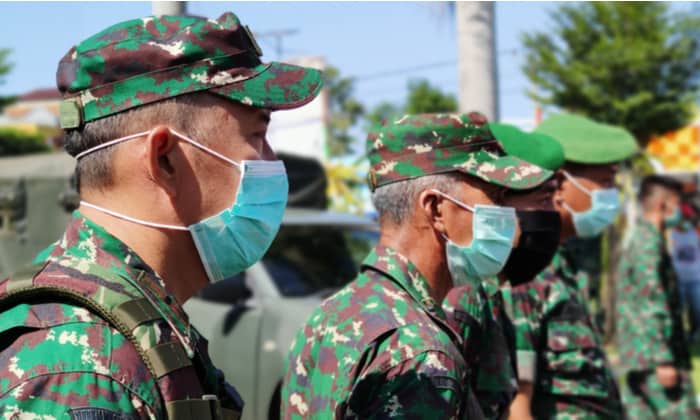 คำแนะนำ! สำหรับ ค่ายทหาร เพื่อการป้องกัน เชื้อไวรัสโควิด-19