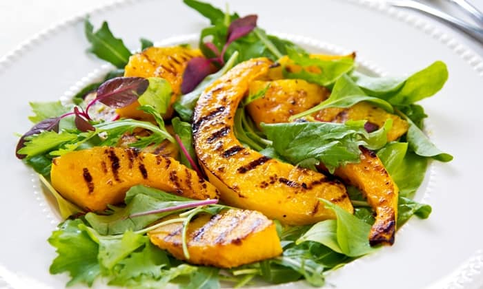 สูตรสลัดฟักทองอบ