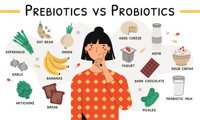 พรีไบโอติก (Prebiotics) กับโปรไบโอติก (Probiotics) มีข้อแตกต่างกันอย่างไร