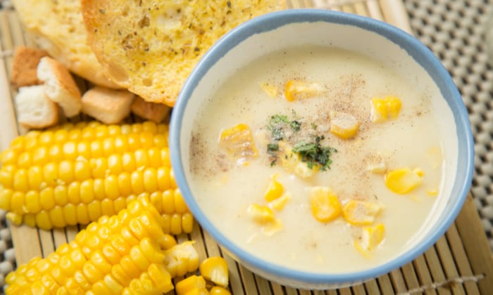 สูตรซุปข้าวโพด