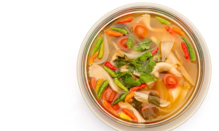 สูตรต้มแซ่บเห็ดสามอย่าง