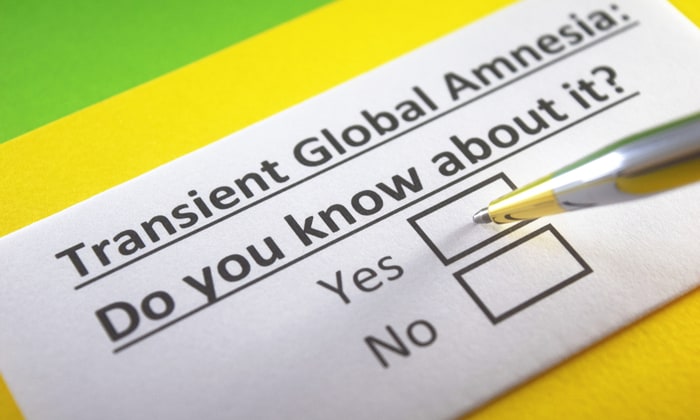 กลุ่มอาการลืมความทรงจำทั้งหมดชั่วคราว (Transient Global Amnesia)