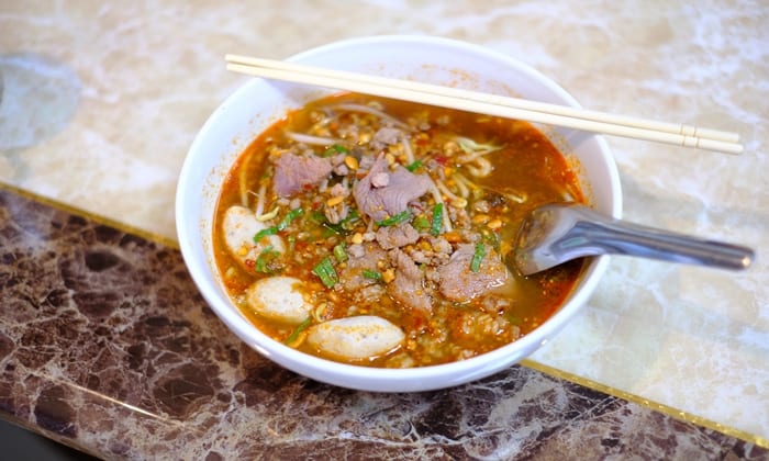 สูตรก๋วยเตี๋ยวหมูต้มยำ