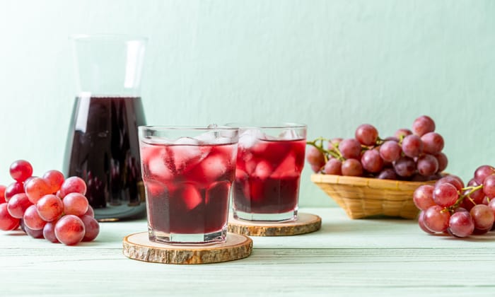 สูตรน้ำองุ่น และประโยชน์ต่อสุขภาพ