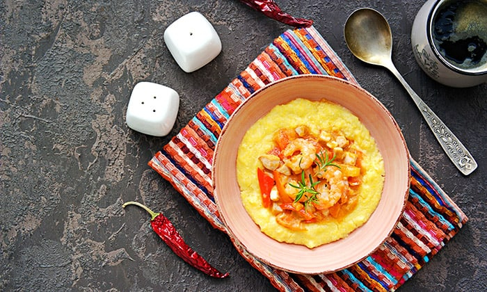 สูตรโจ๊กข้าวโพดกุ้ง