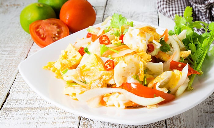 สูตรยำไข่ดาว