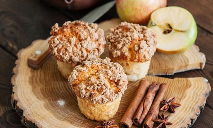 สูตรมัฟฟินแอปเปิลเจ อร่อยและได้ประโยชน์สำหรับคนรักสุขภาพ