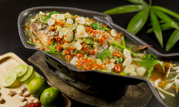 สูตรปลากะพงนึ่งมะนาว เมนูเพื่อสุขภาพสำหรับคนรักปลา