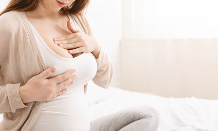 เต้านมคัด อาการที่คุณแม่หลังคลอดต้องเผชิญ