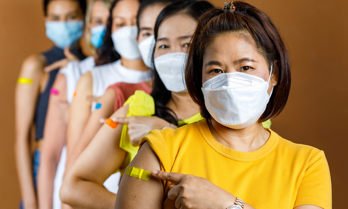 ประเมินอาการโควิด-19 ตามกลุ่มสี