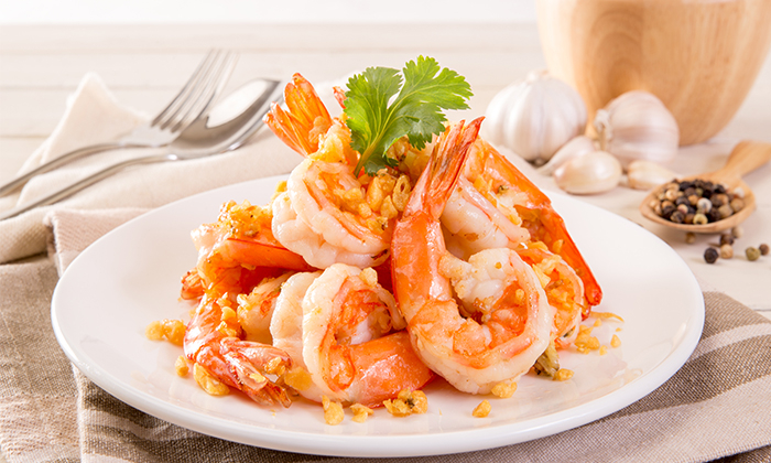 กุ้ง ประโยชน์และข้อควรระวังในการบริโภค