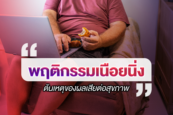 Sedentary Lifestyle เลิกได้ เลิก! รู้จัก “พฤติกรรมเนือยนิ่ง” ต้นเหตุของผลเสียต่อสุขภาพ